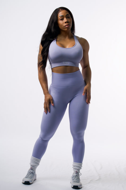 TNW Sports Bra And Leggings Set -Lavender