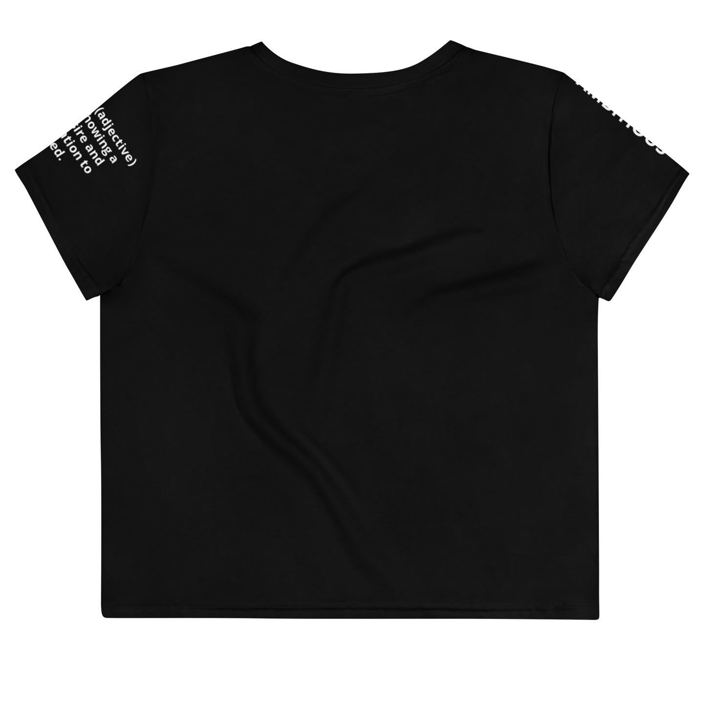 AMBITIOUS Crop Tee