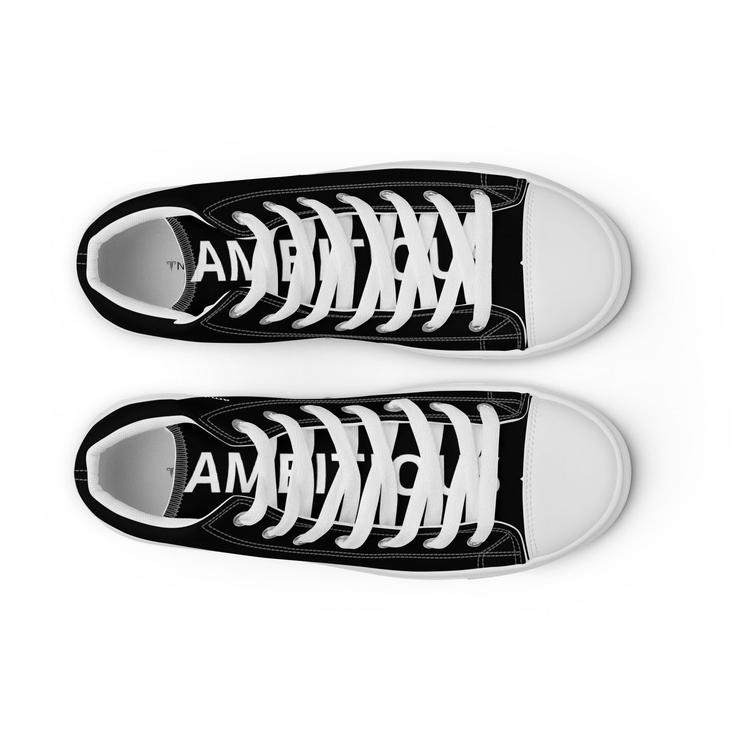 Men’s high top canvas shoes