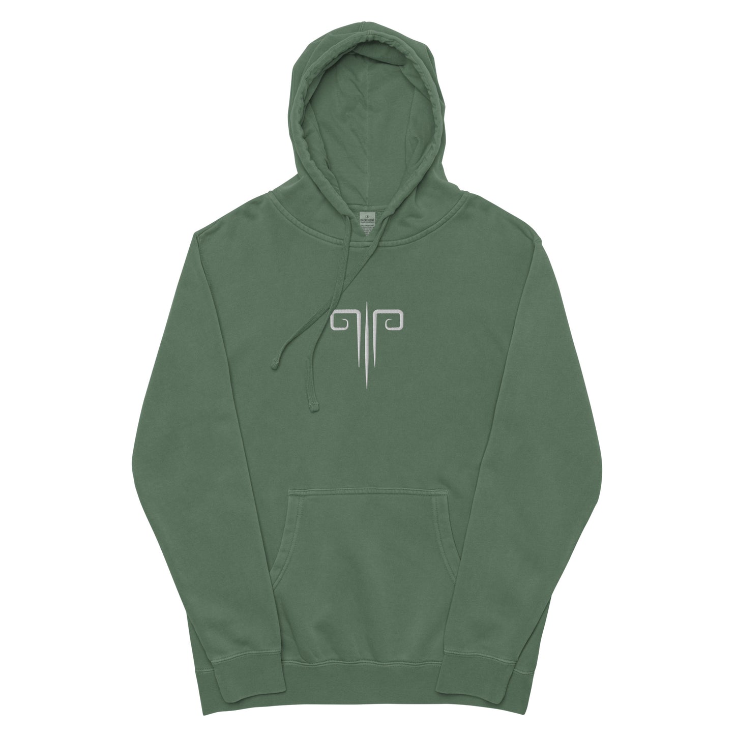 Unisex pigment-dyed hoodie