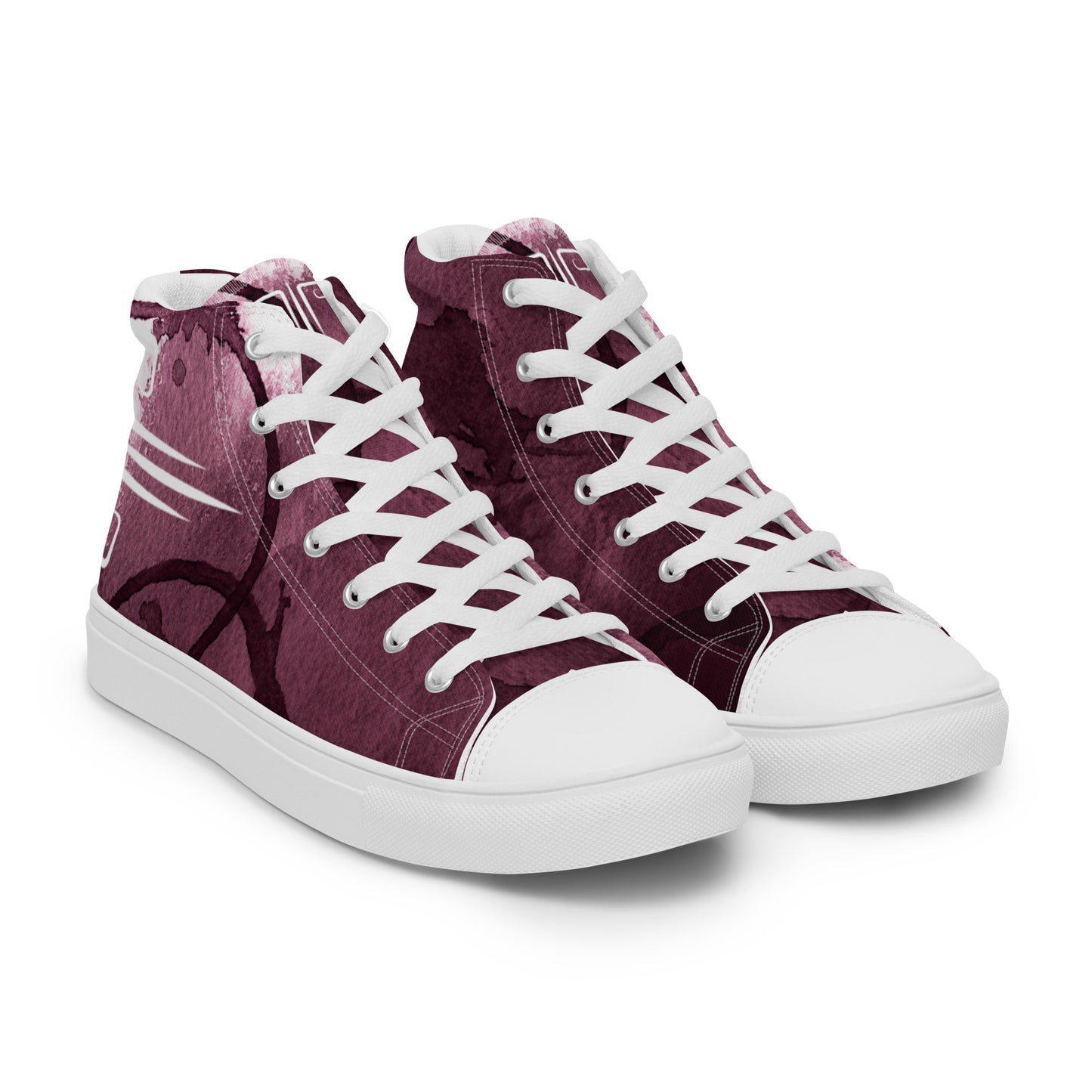 Women’s high top canvas shoes